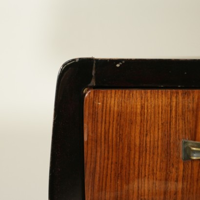 design dresser, vintage dresser, modern antique dresser, dresser with mirror, 1950s dresser, dresser with glass, {* $ 0 $ *}, Italian vintage, rosewood dresser, anticonline