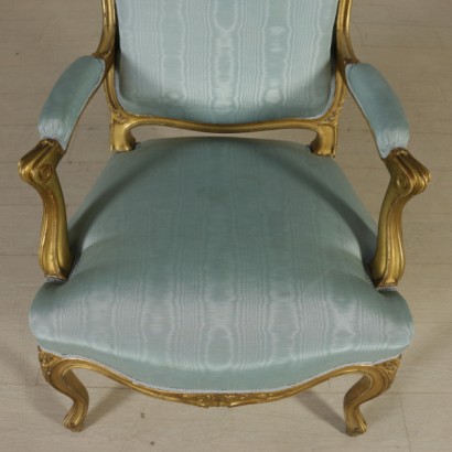 fauteuils, paire de fauteuils, fauteuils de style baroque, style baroque, fauteuils baroques, 900 fauteuils, fauteuils dorés, fauteuils sculptés, {* $ 0 $ *}, anticonline, fauteuils de style