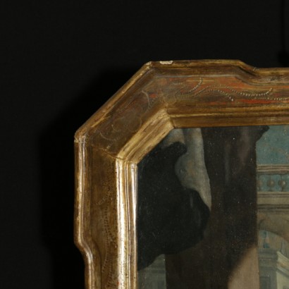 Historical-subject painted frame