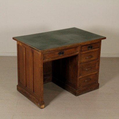 desk, center desk, five-drawer desk, oak desk, 900 desk, resin top, {* $ 0 $ *}, anticonline