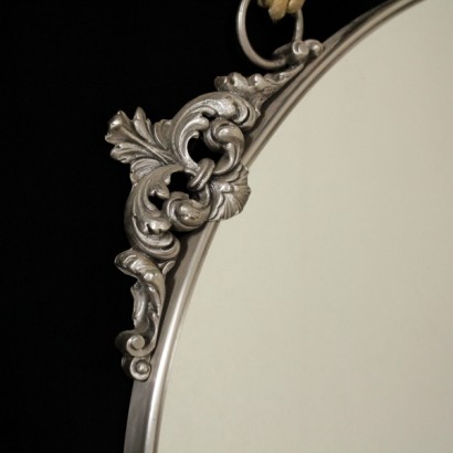 miroir, miroir des années 60, années 60, miroir vintage, miroir moderne, italien moderne, italien vintage, {* $ 0 $ *}, miroir rond