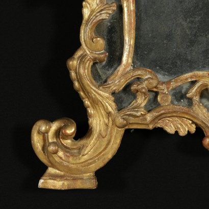 Geschnitzte Spiegel-detail
