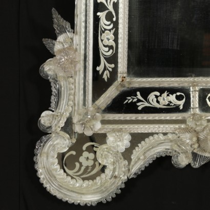 Venetian mirror-detail