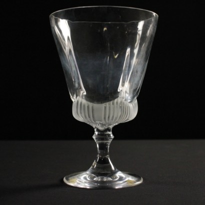 lalique, bicchiere vetro, bicchiere in vetro, bicchiere 900, bicchiere lalique, lalique francia, di mano in mano, anticonline