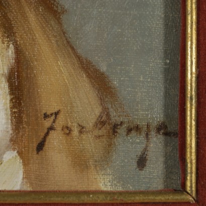 Porträt des jungen häufiger Darcy Forlenza-Unterschrift