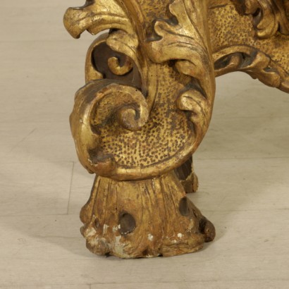 Golden Sicilian console-detail