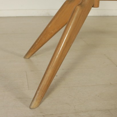 table, 50's table, 60's table, 50's, 60's, vintage table, modern antiques table, Italian vintage, Italian modern antiques, beech table, formica top table, formica top, beech base, beech wood table , beech wood, {* $ 0 $ *}, anticonline