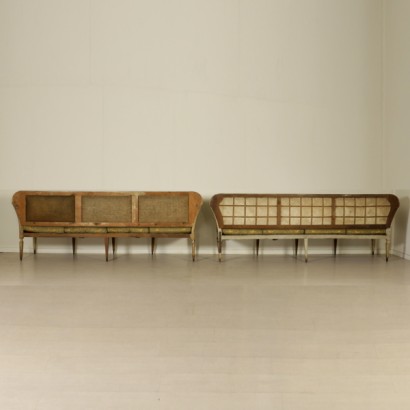 Coppia di divani neoclassici