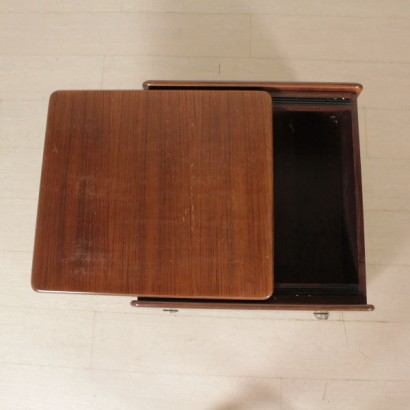 coffee table, coffee table 60s, 60s, vintage coffee table, modern table, Italian vintage, Italian modernism, rosewood coffee table, table with sliding top, sliding top, {* $ 0 $ *}, anticonline
