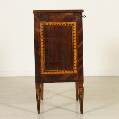 Bedside table inlaid neoclassical-side