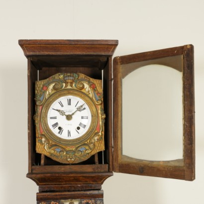 Grandfather clock-detail