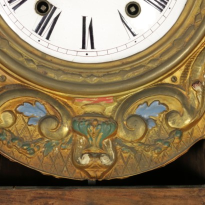 Grandfather clock-detail