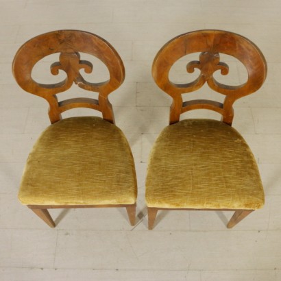 The pair of chairs restoration - seats