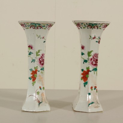 Pair of chinese vases, porcelain