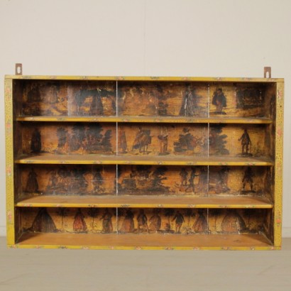 Hang Bookcase with Printings 18th Century