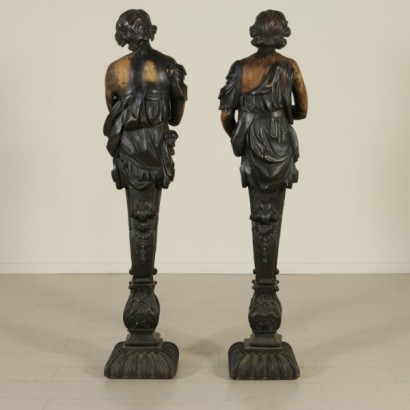 Paar skulpturen