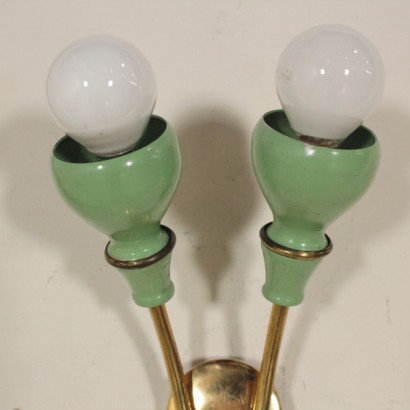 lampade, coppia di lampade, lampade anni 50, lampade vintage, lampade di modernariato, vintage italiano, modernariato italiano, di mano in mano, anticonline