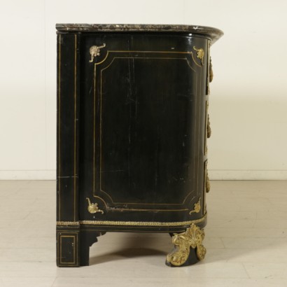 Chest of drawers Louis XIV - back