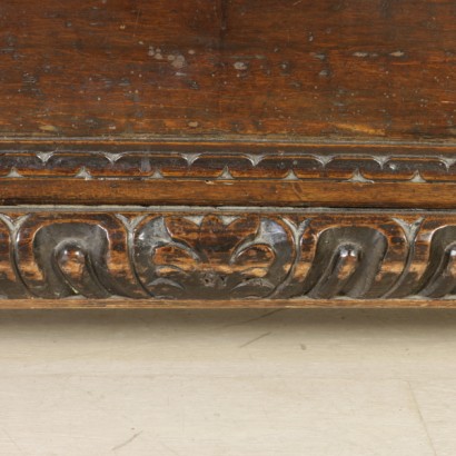 Engraved chest - detail