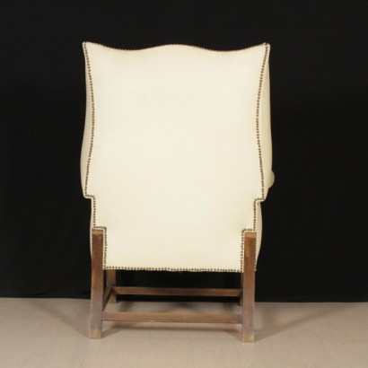 {* $ 0 $ *}, bergere armchair, antique armchair, antique armchair, antique armchair, beech armchair, leather armchair, 900 armchair, mid-century armchair, armchair structure in beech, structure in beech