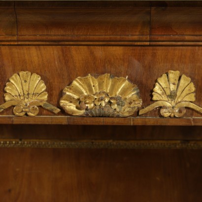 Empire Console with Mirror - detail