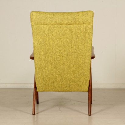 {* $ 0 $ *}, Sessel aus den 50er Jahren, aus den 50er Jahren, moderner Sessel, Italienische Moderne Antiquitäten, Vintage Sessel, Italienischer Vintage, Designer Sessel, Italienisches Design, Relaxsessel, Buche Sessel