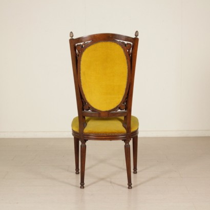 {* $ 0 $ *}, silla tallada, silla antigua, silla antigua, silla de haya, silla 900, silla mid 900, silla tapizada