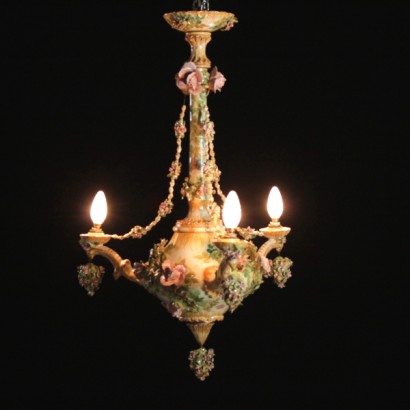 {* $ 0 $ *}, ceramic chandelier, antique chandelier, antique chandelier, antique chandelier, 900 chandelier, mid-900 chandelier