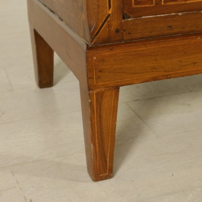 Writing Table Antique Wood 20th Century Italy