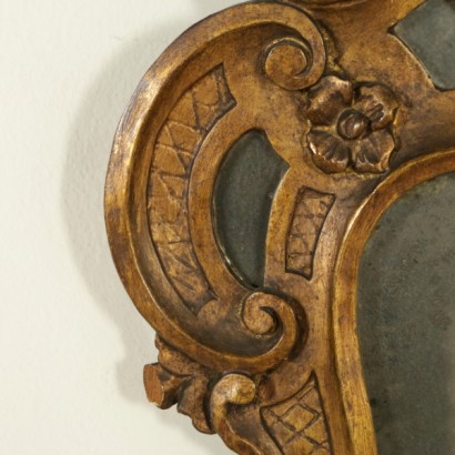 {* $ 0 $ *}, espejos, espejos de estilo, par de espejos, par de espejos de estilo, espejos antiguos, espejos antiguos, espejos dorados, espejos de madera dorada, espejos 900, espejo de principios del siglo XX