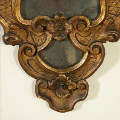 {* $ 0 $ *}, espejos, espejos de estilo, par de espejos, par de espejos de estilo, espejos antiguos, espejos antiguos, espejos dorados, espejos de madera dorada, espejos 900, espejo de principios del siglo XX