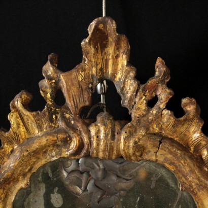 Pair of mirrors the EIGHTEENTH century - especially