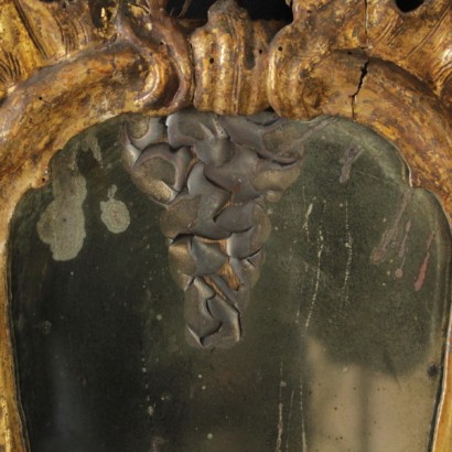 Coppia di specchiere XVIII secolo - particolare