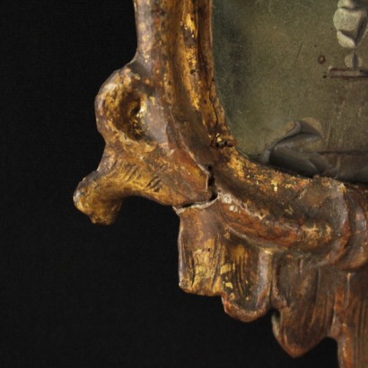 Coppia di specchiere XVIII secolo - particolare