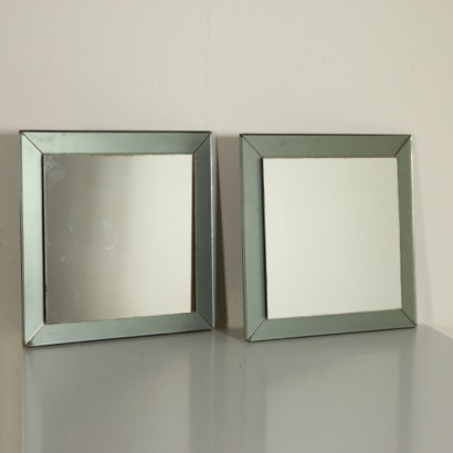 {* $ 0 $ *}, espejo de la década de 1960, espejo antiguo moderno, espejo vintage, espejo de pared, década de 1960