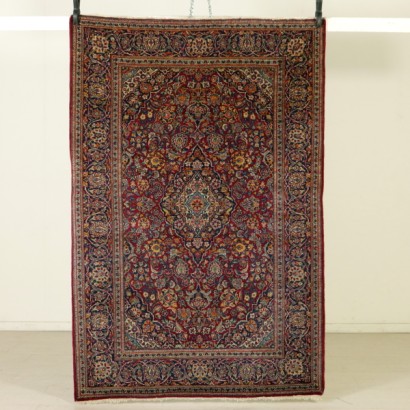 Antik, Teppiche, antike Teppiche, antike Teppiche, Keschan, Iran, Wollteppich, feiner Knotenteppich, 1920er-30er Jahre Teppich