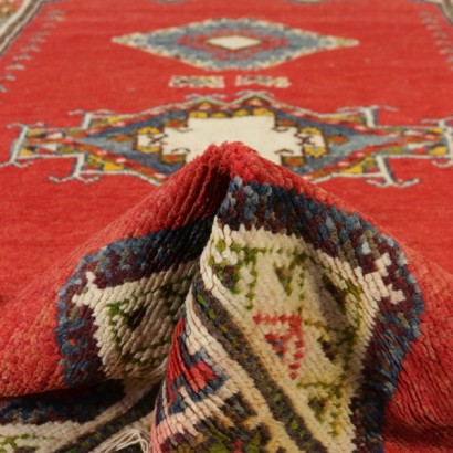 Antik, Teppiche, antike Teppiche, antike Teppiche, Berber, Marokko, Wollteppich, mittlerer Knotenteppich, 80er-90er Teppich