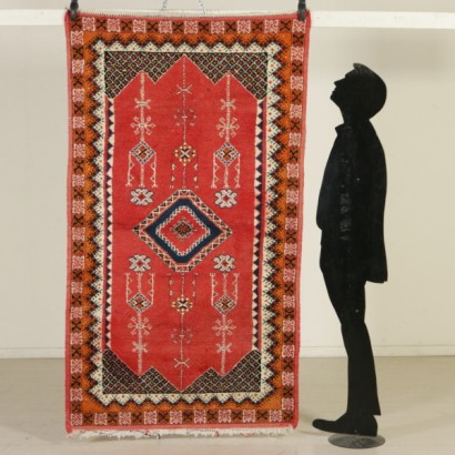 antiquariato, tappeti, antiquariato tappeti, tappeti antichi, Berbero, Marocco, tappeto in lana, tappeto a nodo medio, tappeto anni 70-80