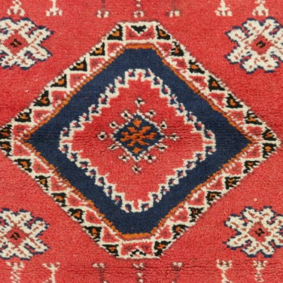 Antik, Teppiche, antike Teppiche, antike Teppiche, Berber, Marokko, Wollteppich, mittlerer Knotenteppich, 70er-80er Jahre Teppich