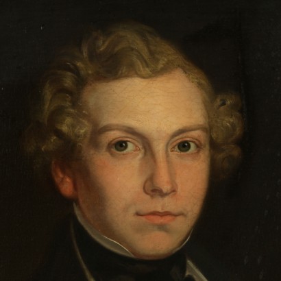 Portrait of a young man of William J. Pringle