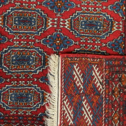 Antik, Teppiche, antike Teppiche, antike Teppiche, Buchara, Pakistan, Wollteppich, Baumwollteppich, feiner Knotenteppich, 90er Teppich