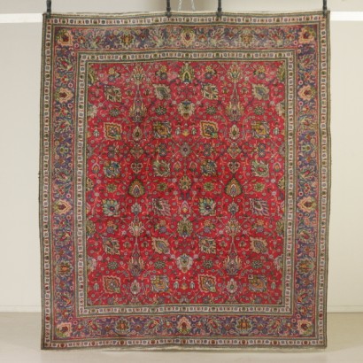 antique, tapis, tapis antiques, tapis antiques, Tabriz, Iran, tapis en laine, tapis en coton, tapis à nœud moyen, tapis des années 80-90