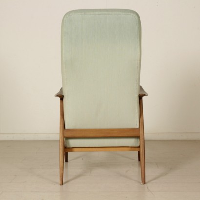 {* $ 0 $ *}, 60er-Sessel, 60er-Jahre-Sessel, moderner Sessel, Designer-Sessel, italienische moderne Antiquitäten, italienischer Vintage, Teakholz-Sessel, Teakholz-Sessel, Stoffsessel