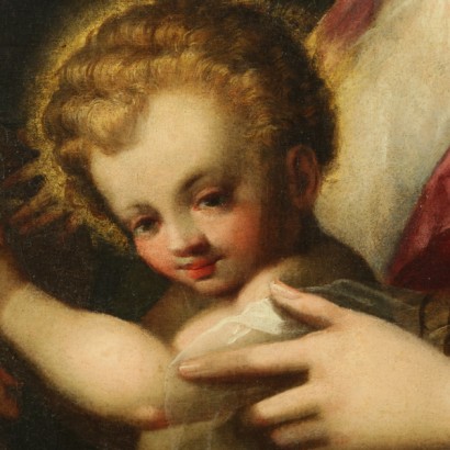 Madonna und Kind mit St. Johannes