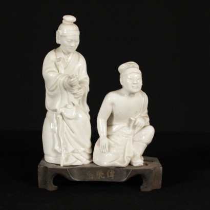 {* $ 0 $ *}, porcelain figurines, white porcelain figurines, Chinese porcelain figurines, 900 figurines, ancient figurines, group of figurines, Chinese figurines, 20th century figurines, 20th century figurines