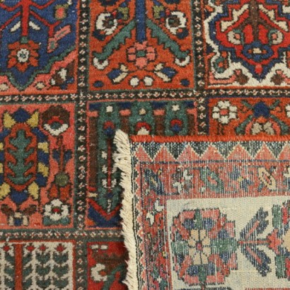 {* $ 0 $ *}, Bakhtiari rug, Bakhtiari iran, iran rug, Iranian rug, antique rug, antique rug, 50's rug, cotton rug, cotton and wool rug, wool rug, hand knitted rug, knot rug big