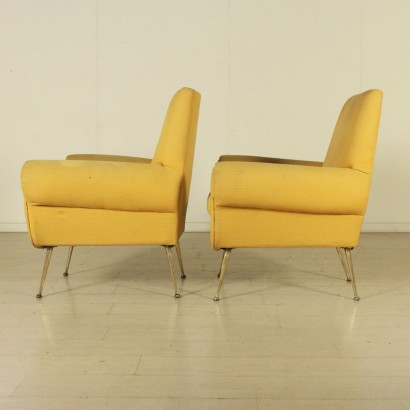 {* $ 0 $ *}, 60's armchairs, 60's, vintage armchairs, modern armchairs, designer armchairs, pair of armchairs, Italian vintage, Italian modern design, Italian design