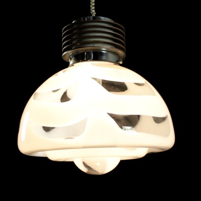 {* $ 0 $ *}, 70er Jahre Lampe, 70er Jahre, Vintage Lampe, moderne Lampe, Glaslampe, Vintage Beleuchtung, moderne Lampe