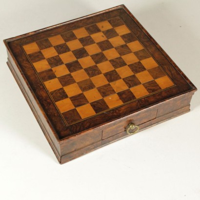 Mesa de tablero de ajedrez