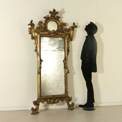 Grand miroir Napolitaine